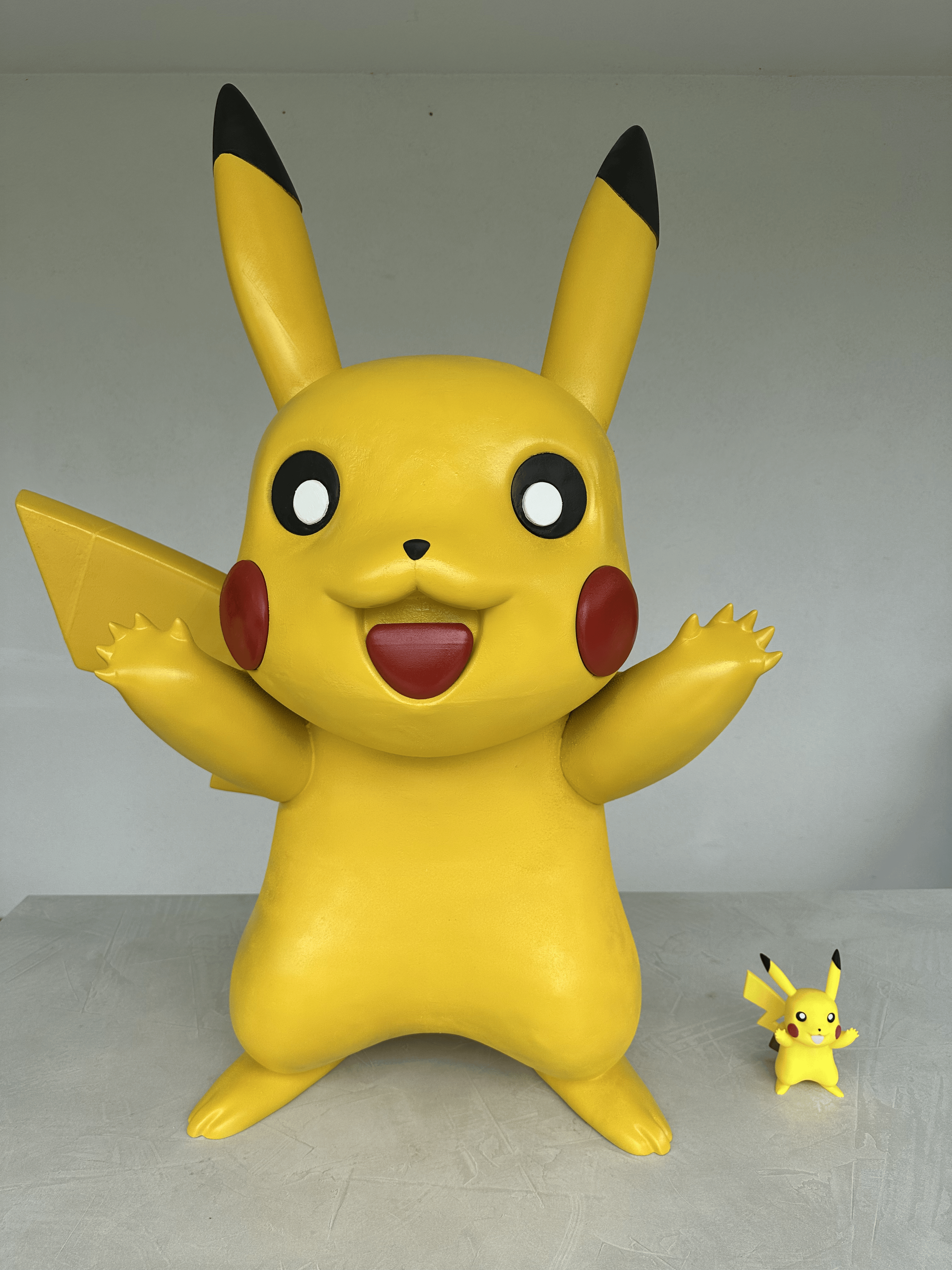 Pikachu 1 metro stampato in 3D