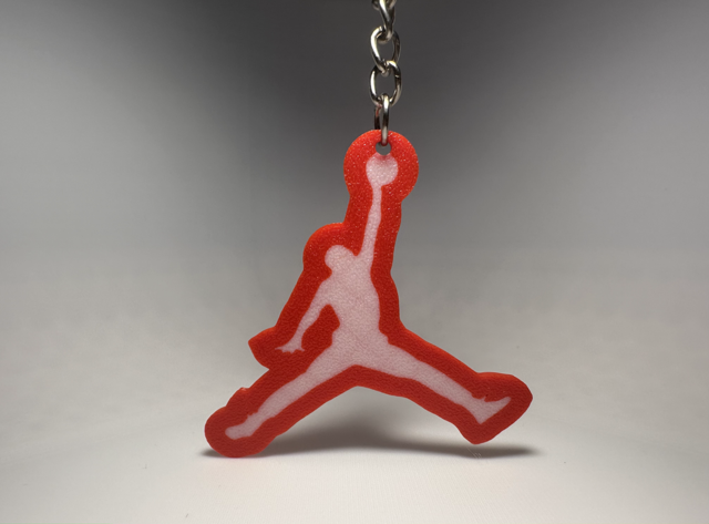 Portachiavi Jordan Rosso