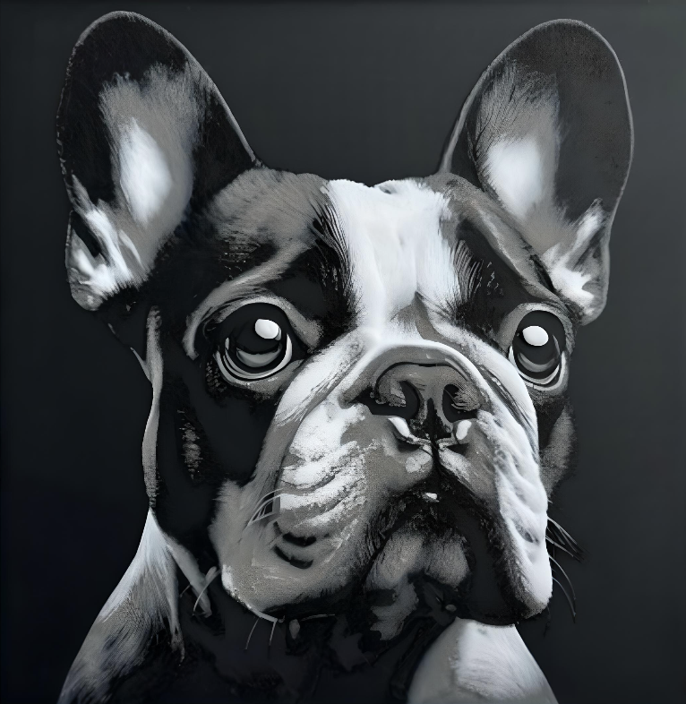 Quadretto Bulldog