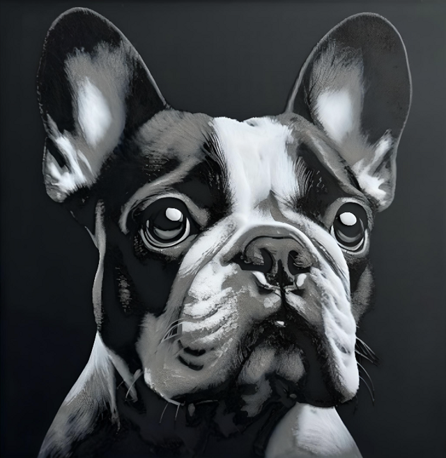 Quadretto Bulldog